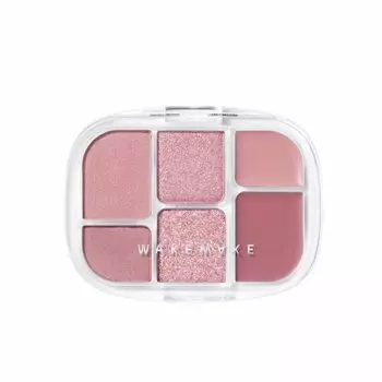 WAKEMAKE Soft Sheer Мультипалетка Lazy (02 Роза)
