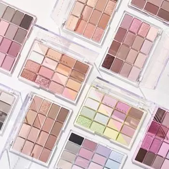 WAKEMAKE Палетка для век Soft Blurring Eye Palette (23 варианта) 15. Born Dark Blurring