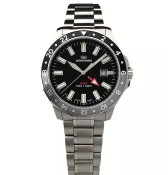 Wakmann Наручные кварцевые швейцарские мужские часы WM0905.117.21BKGY