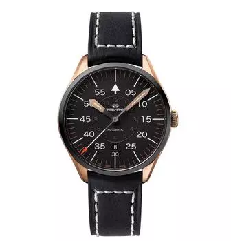 WAKMANN наручные механические мужские часы швейцарского производства WM0602.765.23