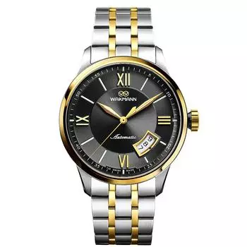 WAKMANN наручные механические швейцарские мужские часы WM0306.225.22