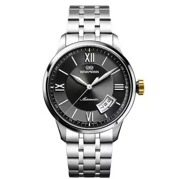 WAKMANN наручные механические швейцарские мужские часы WM0306.115.22