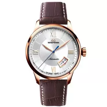WAKMANN наручные механические швейцарские мужские часы WM0306.465.82
