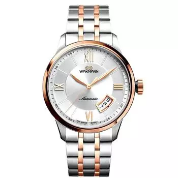 WAKMANN наручные механические швейцарские мужские часы WM0306.775.82