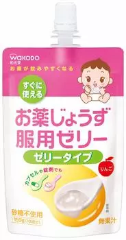 Wakodo Medicine Jelly Apple 150 г x 6 штук около 7 [От месяцев]