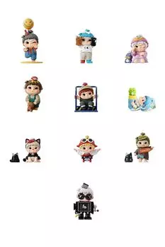 WAKUKU Childhood Episode Screening Series PVC Trading Figures Box of 9
