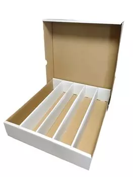 Wakuwan Storage Box Trading Card Case approximately 5000 with divider (Holds cards, plate)