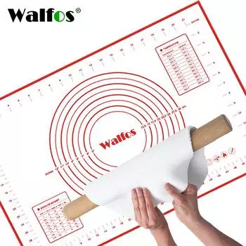 WALFOS 1 шт. 50x70 см антипригарные силиконовые коврики для выпечки листовая подкладка коврик для выпечки коврик для духовки макароны кухонные инструменты