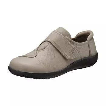 Walking Genuine Easy to 3E ASC Warm cm [Achilles Sorbo] Women s Shoes, Leather, Walk, 5290, Gray, 23.5