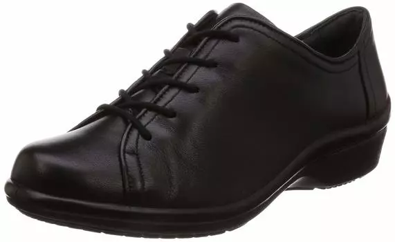 Walking Made in Genuine Leather Shock Easy to Water With Side 3E SRL cm [Achilles Sorbo] Shoes, Japan, (Sheep Leather), Absorbing, Walk, Repellent, чёрный