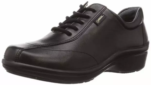 Walking Made in Genuine Shock Easy to with Side 3E SRL cm [Achilles Sorbo] Shoes, Japan, Leather, Absorption, Flexibility, Walk, Gore-Tex, Zipper, чёрный
