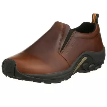 Walking Shoes JUNGLE MOC LEATHER Dark Brown cm 2E [Merrell] Men s 26.5 коричневый
