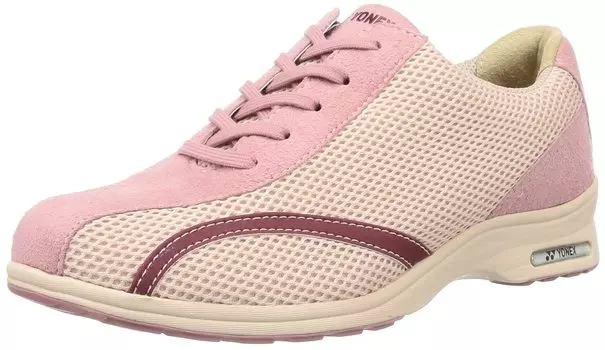 Walking Shoes Power Cushion L30A SHWL30A [YONEX] Women s Beige/Pink (315) 22.5cm