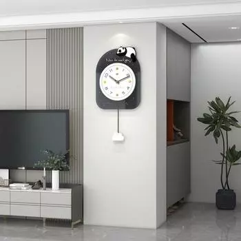 Настенные часы для гостиной, современные, простые, высококачественные, фоновые часы для украшения дома, креативные настенные часы для дома без перфорации