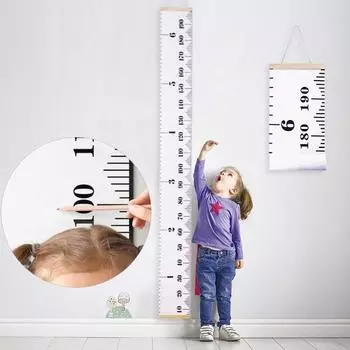 Настенная диаграмма роста детей, точные весы, детская комната, детская спальня, съемный холст, рост от ребенка до взрослых, мальчиков и девочек