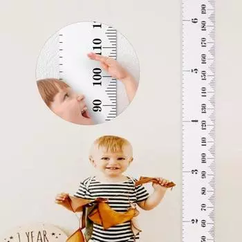 Настенная диаграмма роста детей, точные весы, детская комната, детская спальня, съемный холст, для детей и взрослых