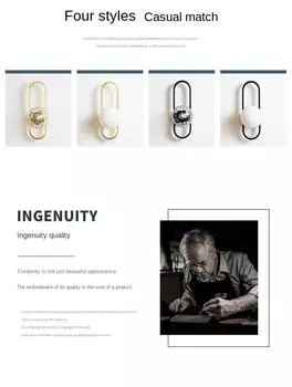 Wall Lamp Bedroom Bedside Lamp LED Modern and Minimalist Staircase Living Room Background Wall Light Luxury Wall Lamp With LED warm bulb