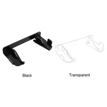 Wall Mount Bracket Speaker Mount Shelf Acrylic Speaker Mounting Bracket Audio Wall Storage Bracket for JBL Flip 4/5/6 Speakers Black