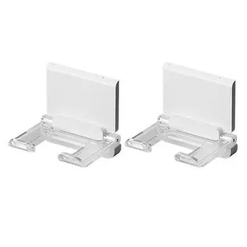 Wall-mounted Plug Hook Easy To Install Power Cord Storage Rack Household Organizer Accessories 2PCS