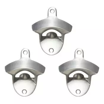 Wall Mounted Stainless Steel Bottle Opener High-Quality Restaurant And Bar Specific Bottle Opener 2pcs
