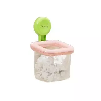 Wall Mounted Toothbrush Storage Case Waterproof Bathroom Shelf Durable Toothbrush Holder Bathroom розовый