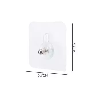 Wall Pvc Iron Hook With Heavy Duty Adhesive For Photo Frames And Tools Shelves Screw Sticker
