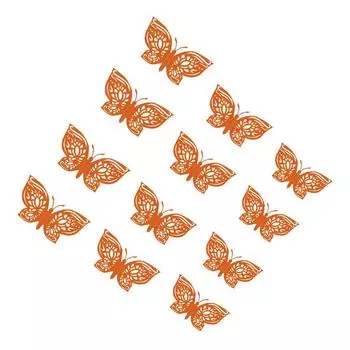 Wall Stickers Insect-shaped Wall Decals Hollow Paperboard Stickers for Home Decoration