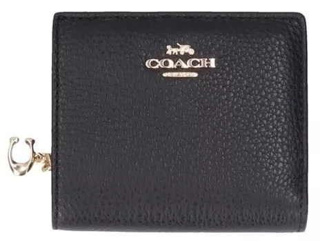 Кошелек C2862 IMBLK [Coach] Складной [предмет] чёрный