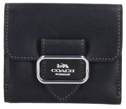 Кошелек CP461 [Coach] Двустворчатый SV/BK [предмет] чёрный