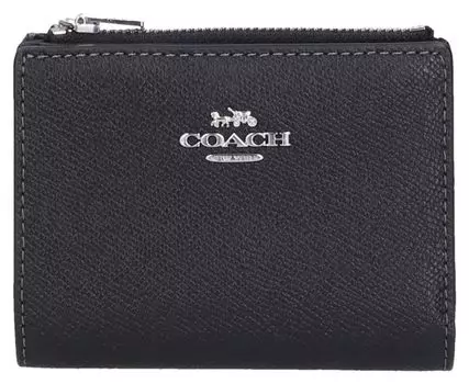 wallet CR983 [Coach] Bi-fold SV/BK [item]