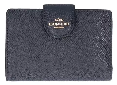 кошелек IMMID [Coach] двойного сложения [товар] чёрный