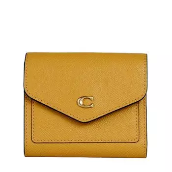Wallet Mini Wallet C2328 x Yellow [Coach] Women s B4/UA (Brass Buttercup) [Outlet]