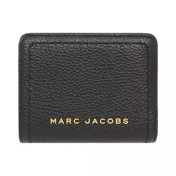 Wallet S101L01SP21 Black The Groove Leather Mini Compact Wallet [Marc Jacobs] (Bifold Wallet) Women s [Outlet Product] [Brand] [Item]