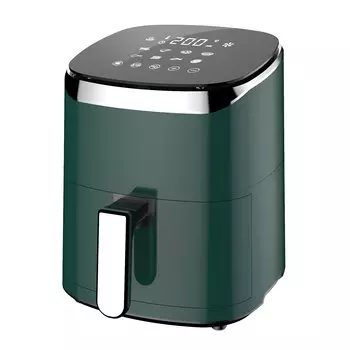 Wallfire Air Large Electric Delicious Touch Air LED Touch Temperature Японская инструкция Японский рецепт PSE Dark Подарок на годовщину Фритюрница, 4,5 л