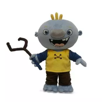 Wallykazam Дошкольная анимация Wally Giant Monster Мягкая игрушка Кукла 25cm
