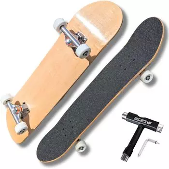 WalnutSkate Скейтборд Готовый продукт ДЛЯ Соревнований Дюймовый Круизер Полный Комплект Скейтборд Аутентичный Скейтборд собран в Японии Дюймовый Детский