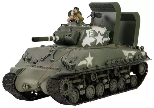 Waltersons Japan WALTERSONS American M4 Sherman HVSS Suspension Normandy Landing Operation Duct Included Completed Product 1/32 WW.II (105)