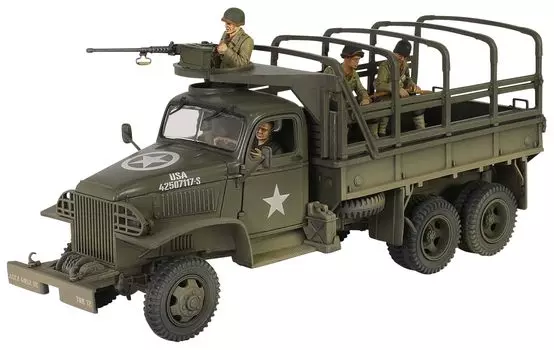 WALTERSONS US Army 2 Cargo Truck CCKW 353B май 1944 г. Weymouth Completed Product 1/32 WW.II 1/2t (Нет сверху)