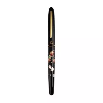 WANCHER Kuretake Modern Makie Cherry Blossoms and Autumn Leaves Fountain Pen WANCHER Limited Edition Fountain [Wancher Pen] (F Fine)