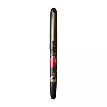 WANCHER Kuretake Modern Makie Red Fuji Перьевая ручка Fuji Перьевая ручка WANCHER Limited Edition [Wancher Pen] (М Средний) красный