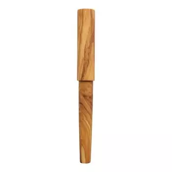 WANCHER Sekaiju Fountain Pen Olive Wood Barrel Carefully Selected from the Finest Woods Fountain Nib World s [Wancher Pen] (KEIRYU - Keiryu) чёрный