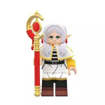 Wand Frieren Magic Anime Characters To Assemble Building Blocks Mini Ornaments DY531