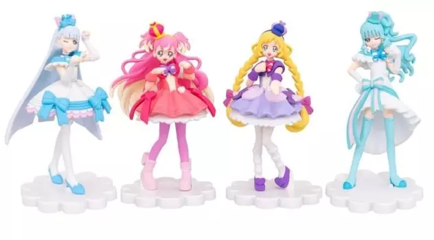 Wandafuru Cutie figure set of 4 types sold as a box of 10 pieces PreCure! (full complete) Not