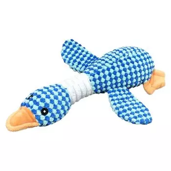 Wanmaru Shoten Chewing Dog Chewing Stuffed Makes Small Stress Lack of Exercise Relief Toy, Toy, Toy, Shoes, Sound, Present, Gift, Dogs, Relief, (Blue) синий