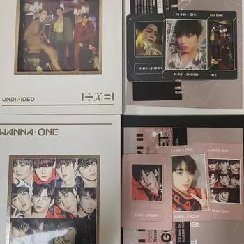 Wanna One Пак Джи Хун Альбом Set