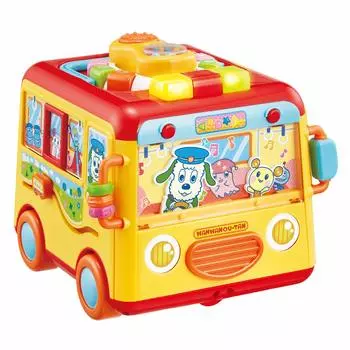 Wanwan и Utan полны открытой игры и захватывающего общения в чате Melody Bus DX! красный