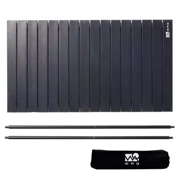 WAQ Carry Wagon Отдельно стоящая тележка для хранения Компактная грузоподъемность 150 кг Тип конвергенции 106 л Большая вместимость Складная уличная тележка для переноски Легкая 4