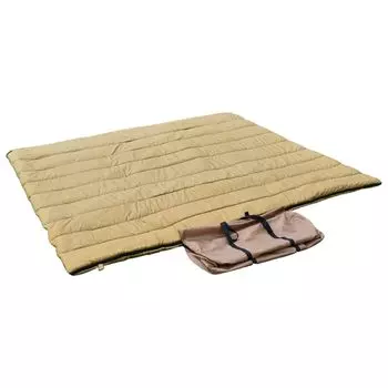 WAQ DD SLEEPINGBAG Семейный спальный мешок для одиночного кемпинга на открытом воздухе с двойной дверью 3 сезона весна лето осень комфортная рабочая температура можно стирать