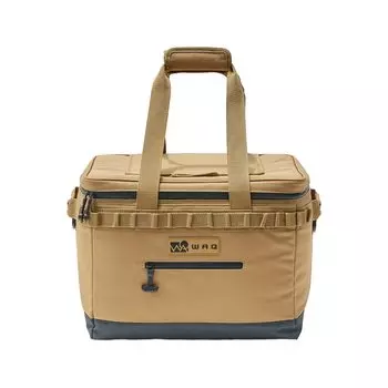 WAQ Soft Cooler Box 33L Cooler Box Soft Type Soft Cooler Размер S Размер M Для Одинокого Семейного Отдыха (S) (Размер S, коричневый)