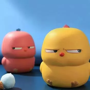 Warbie Phebie щурится, желтые куриные щепотки, игрушки, сжимаемые игрушки, медленный отскок, сенсорные мягкие игрушки, подарок для снятия стресса для мальчиков и девочек Phoebe